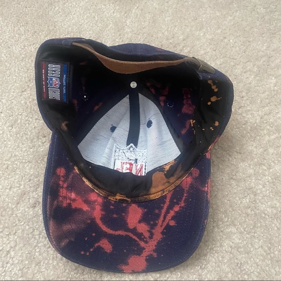 NFL Bleach Splatter Dad Hat OS - Picture 3 of 5